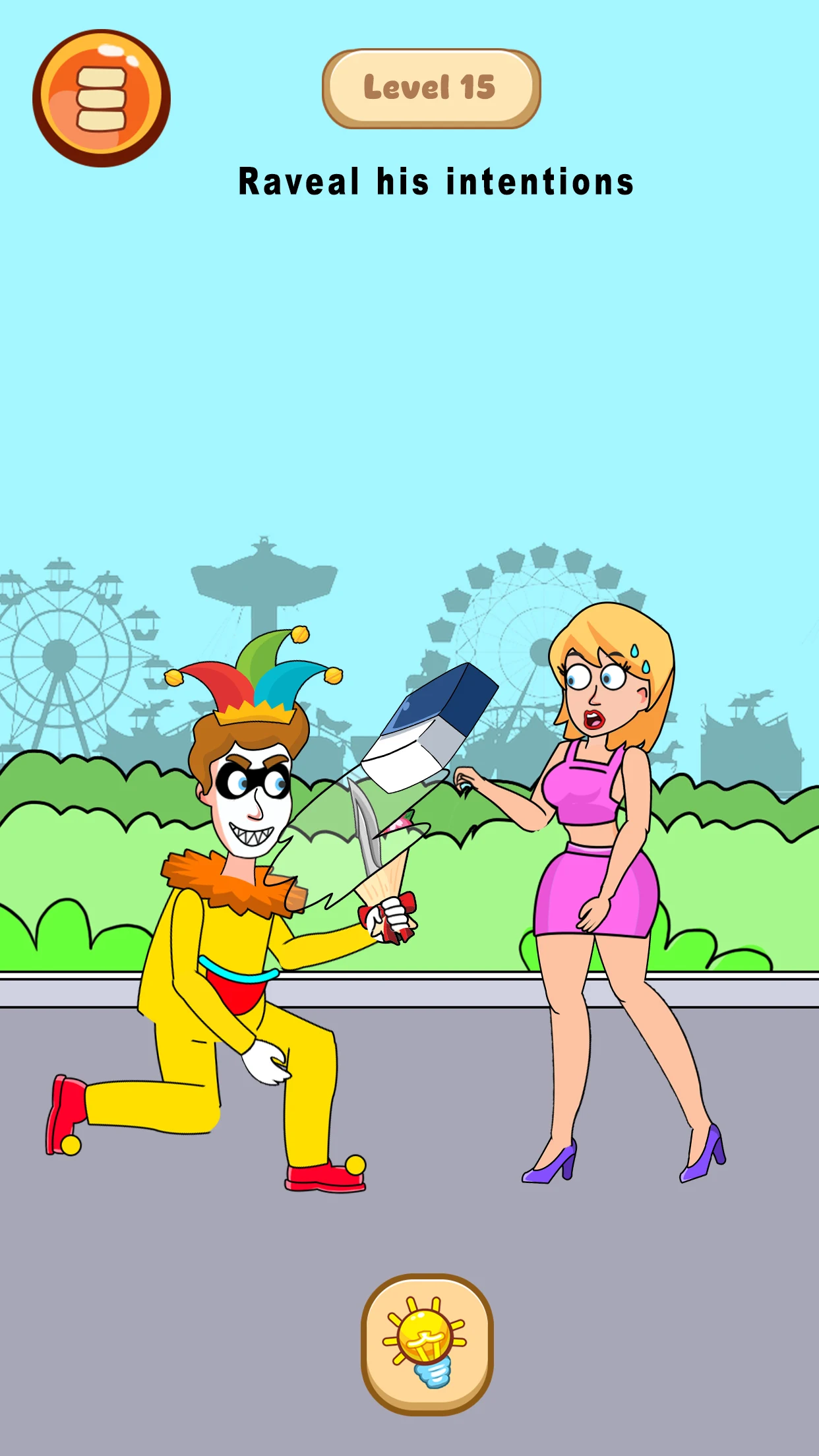 Delete Story Erase Puzzle Game screenshot